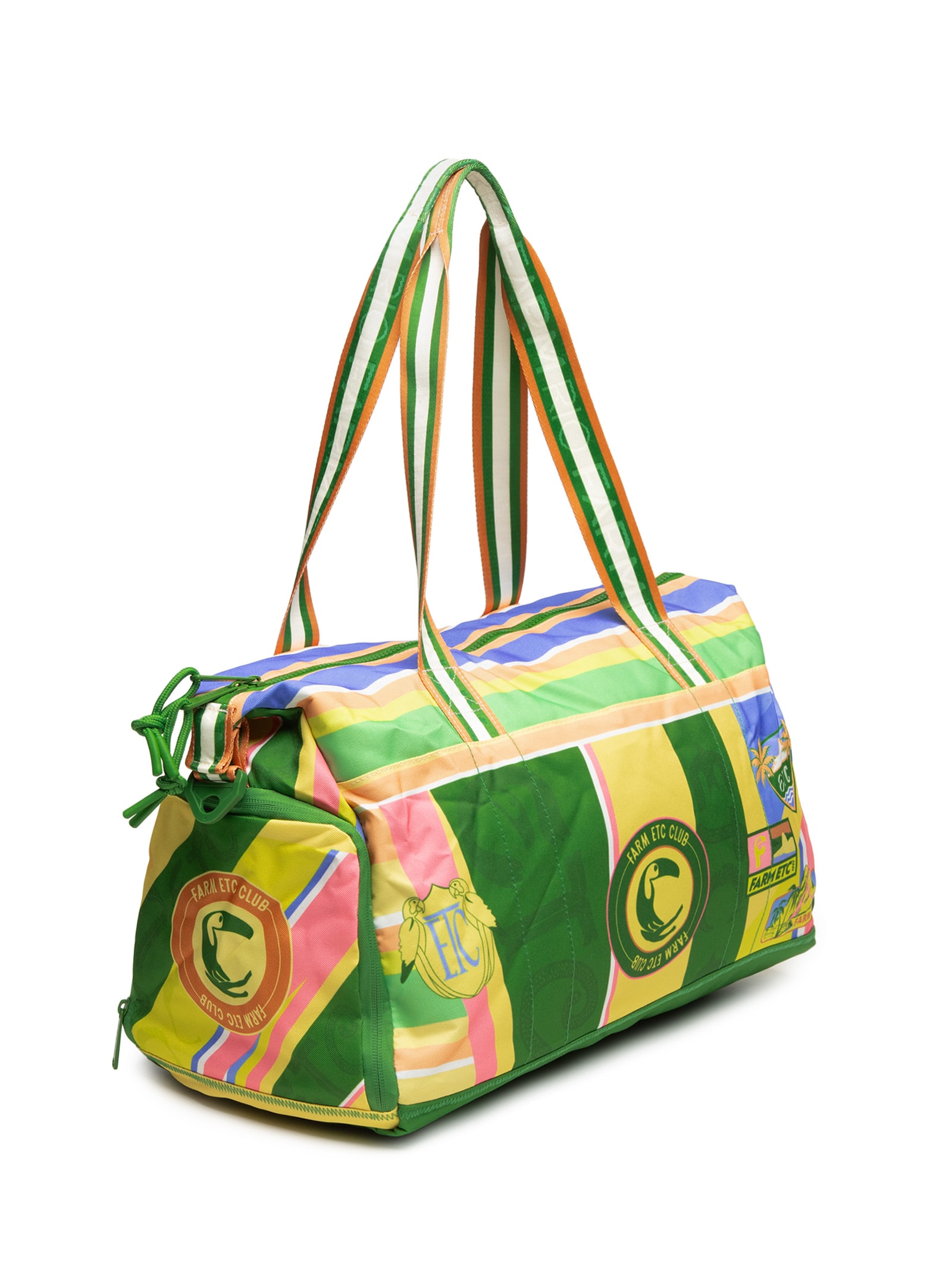 Bolsa Feminina Viva Copa Etc Listra Multi Verde Farm Etc