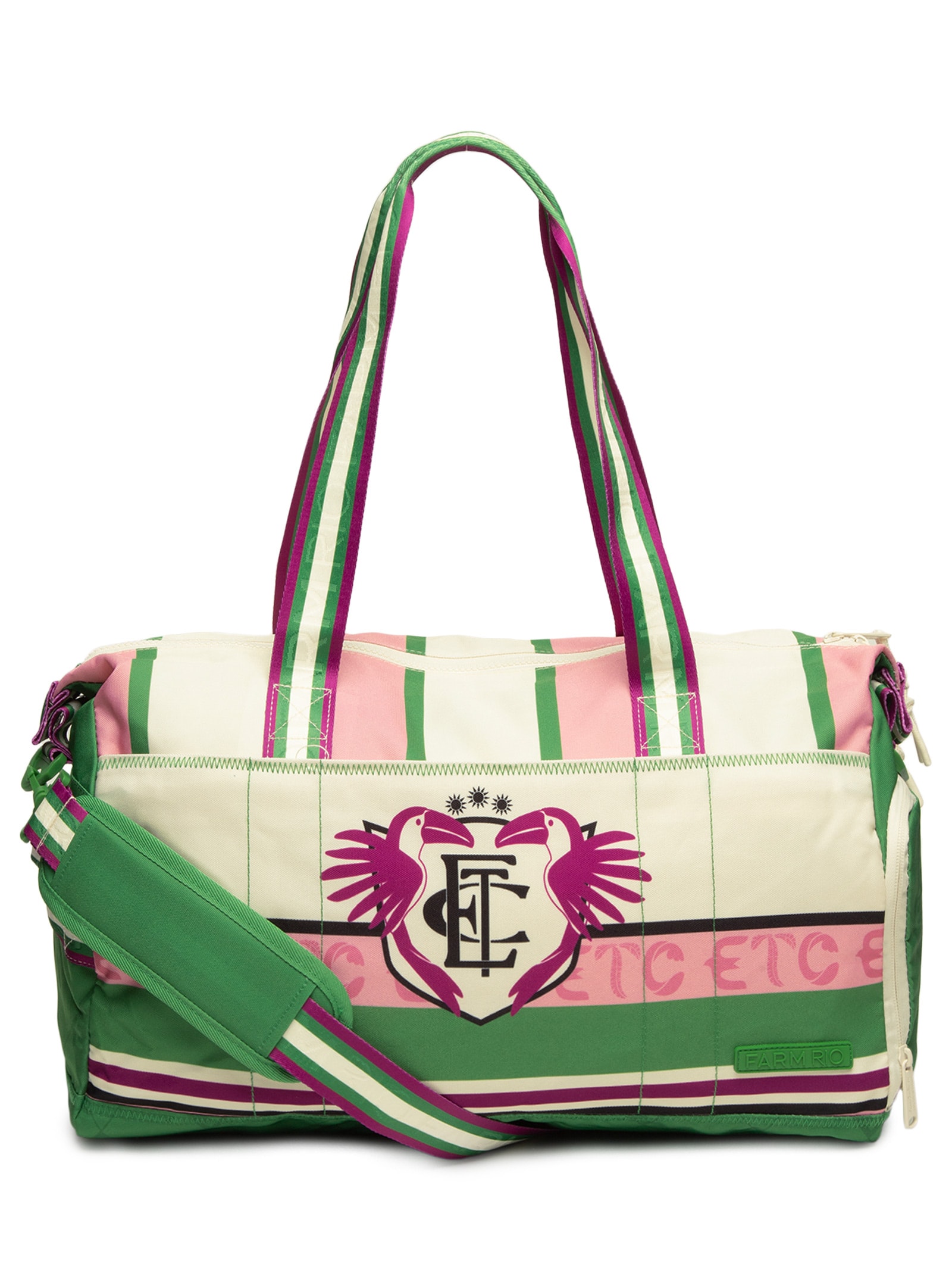 Bolsa Feminina Viva Copa Etc Tipográfico Verde Farm Etc