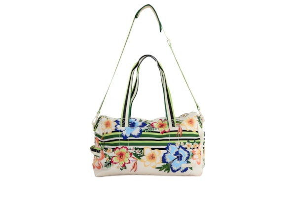 Bolsa Feminina Viva Floral Tropical - Verde