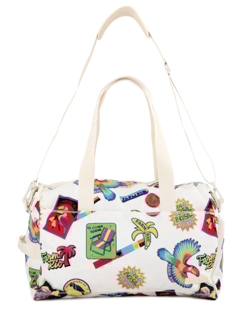 Bolsa Feminina Viva Patch Rio – Branco