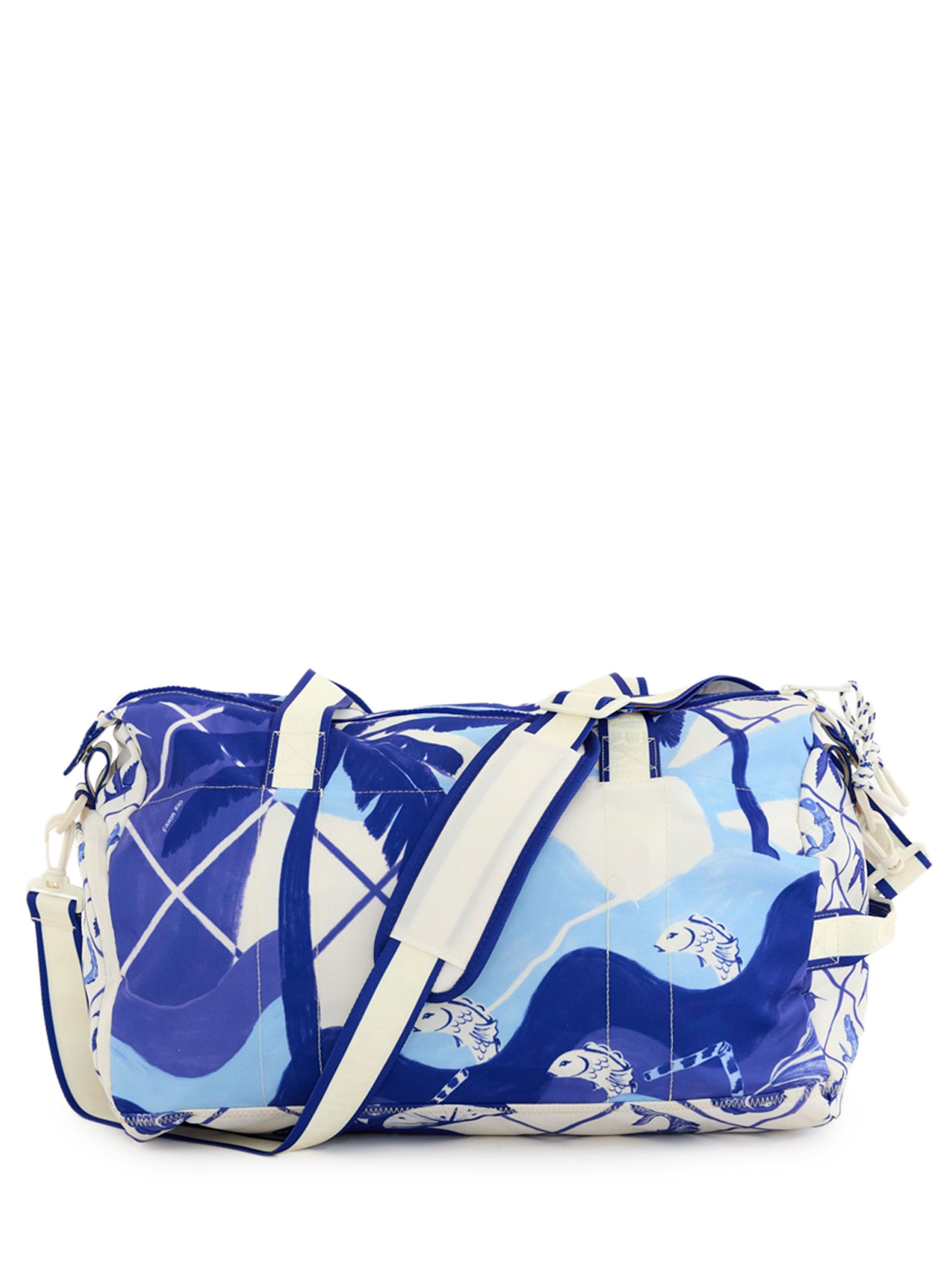 Bolsa Feminina Viva Semana De Arte Mural Azul Farm Etc