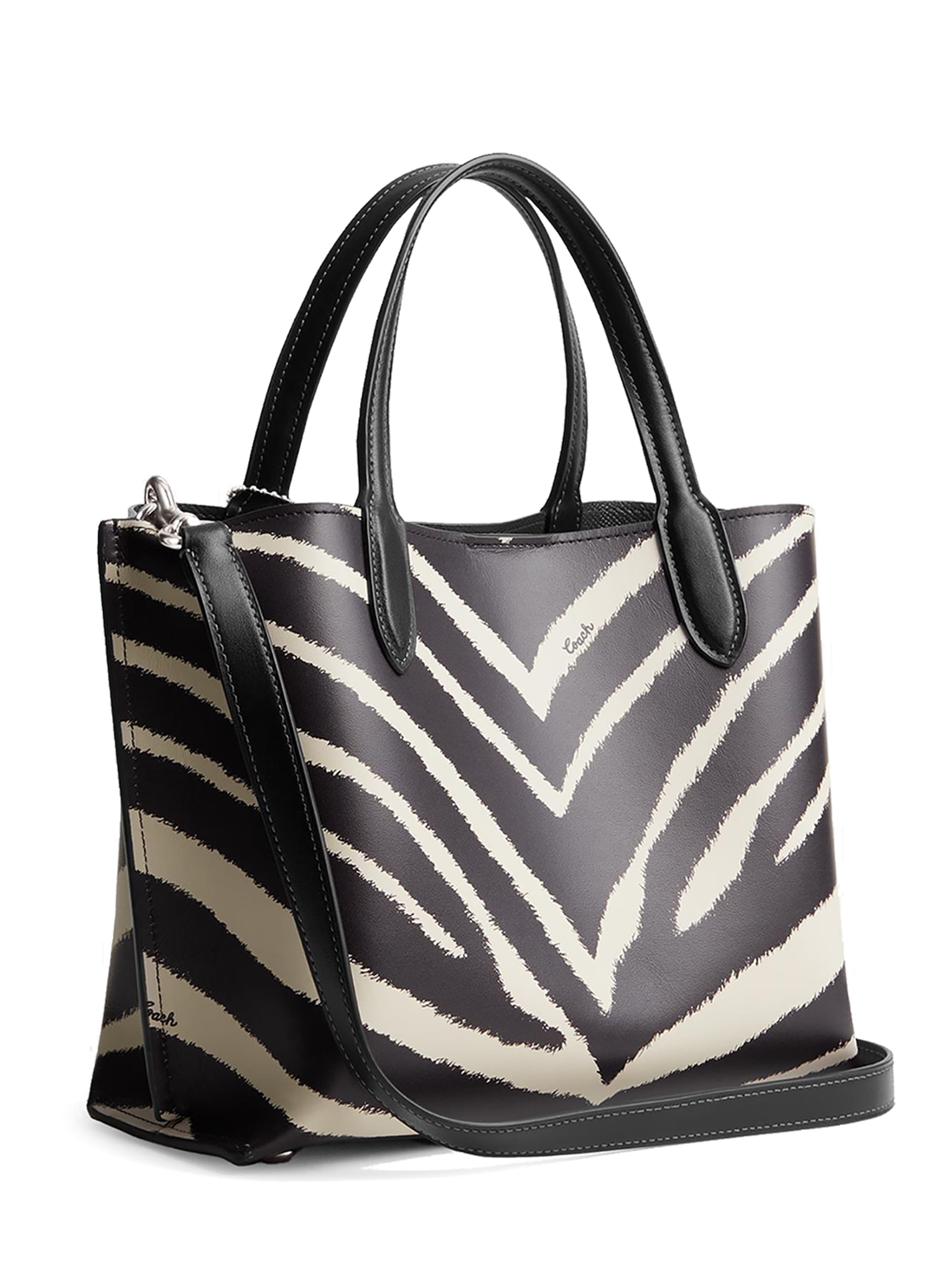 Bolsa Feminina Willow Tote 24 Zebra Print - Coach - Animal Print