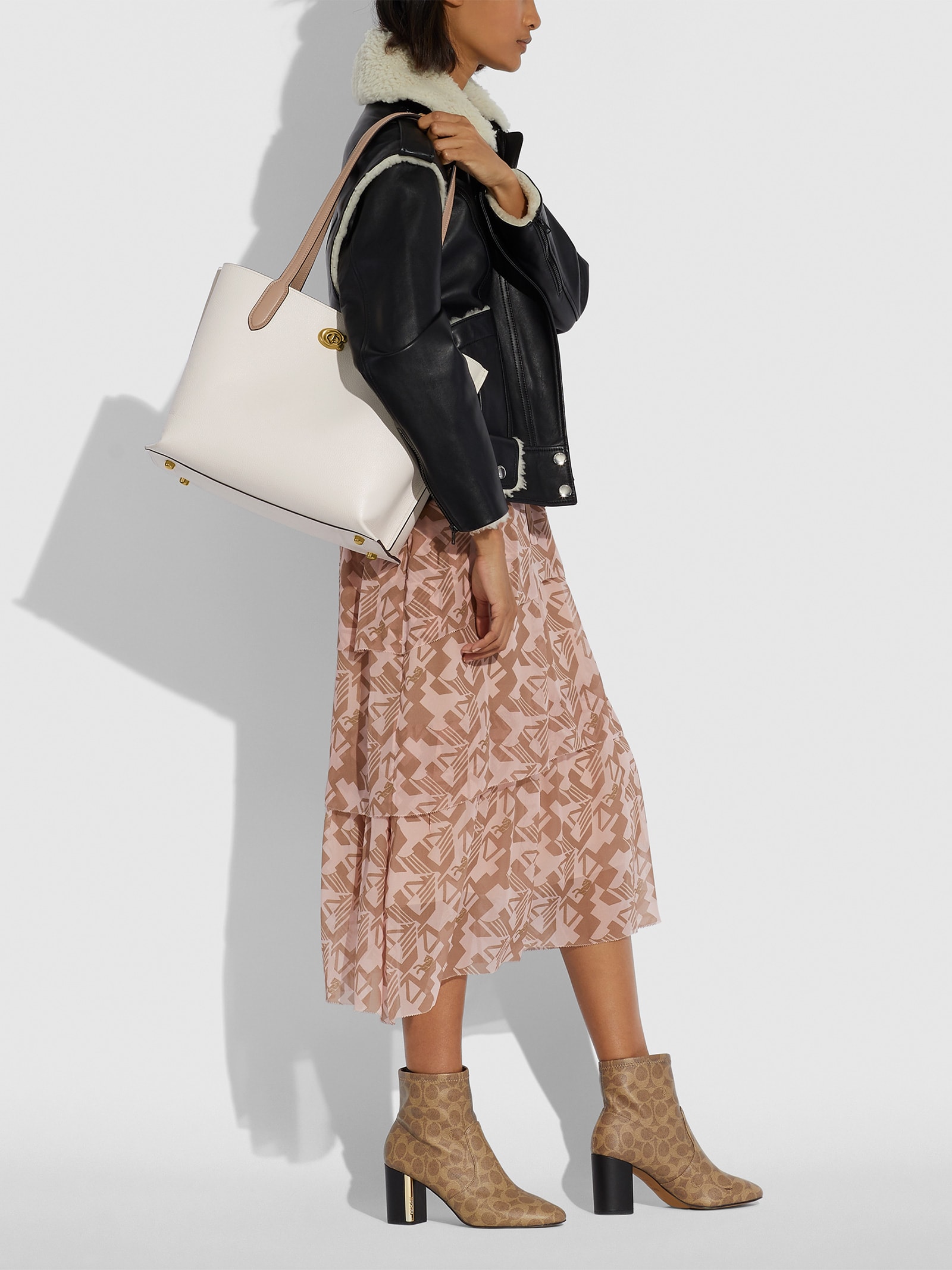 Bolsa Feminina Willow Tote Branco Coach