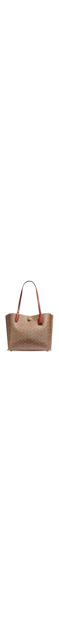 Bolsa Feminina Willow Tote Signature - Marrom