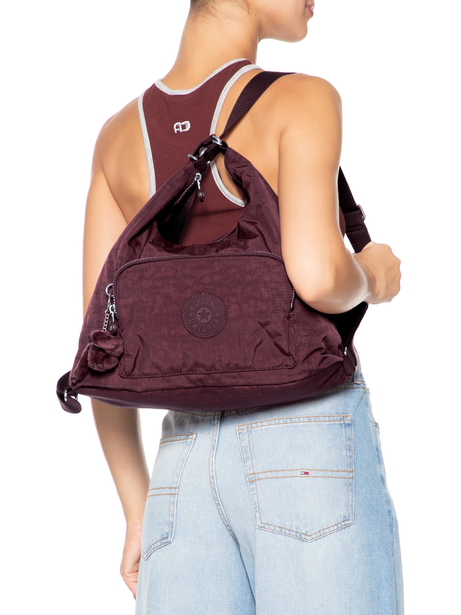 Bolsa Feminina Yenna Vinho Kipling