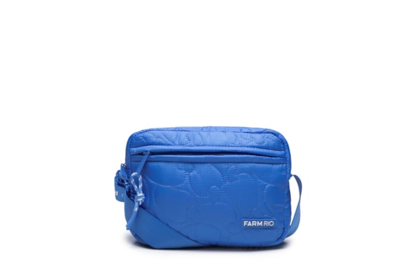 Bolsa Feminina Ziriguidum Banana Flora - Azul