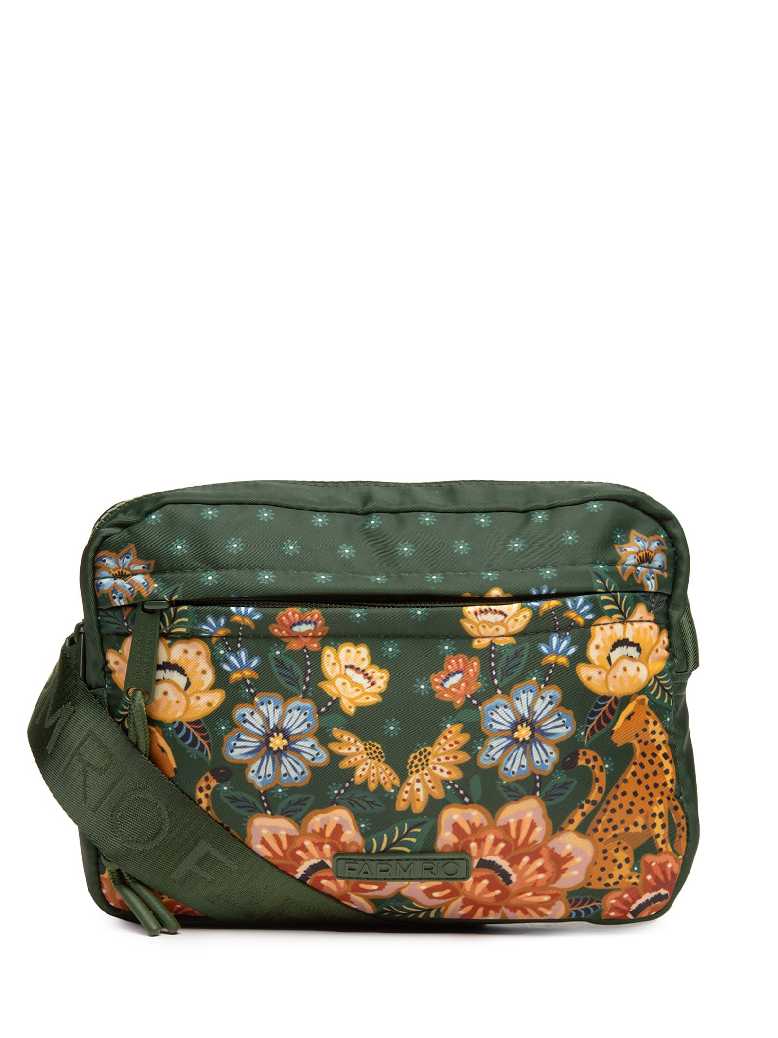 Bolsa Feminina Ziriguidum Doce Onça Verde Farm Etc
