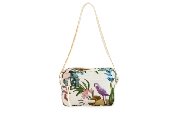 Bolsa Feminina Ziriguidum Midnight Macaw - Branco