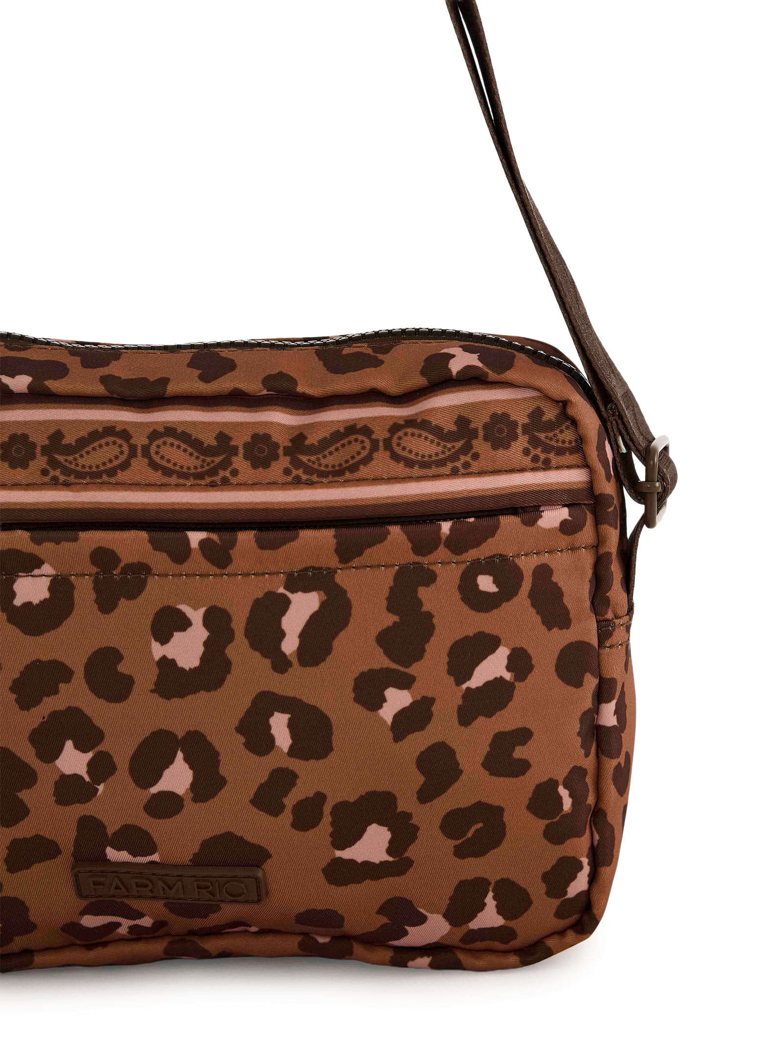 Bolsa Feminina Ziriguidum Onça Bandana Animal Print Farm Etc