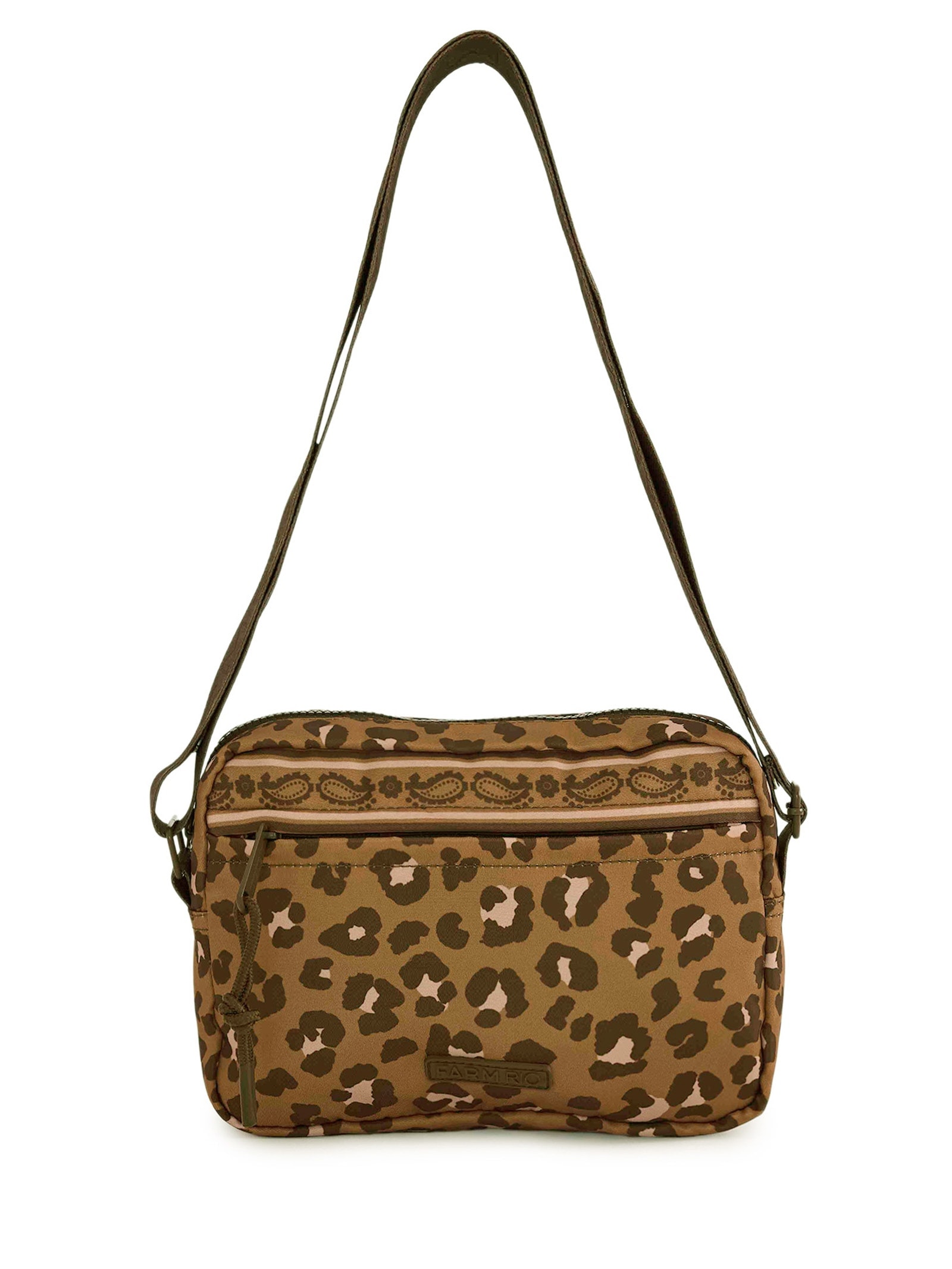Bolsa Feminina Ziriguidum Onça Bandana Animal Print Farm Etc
