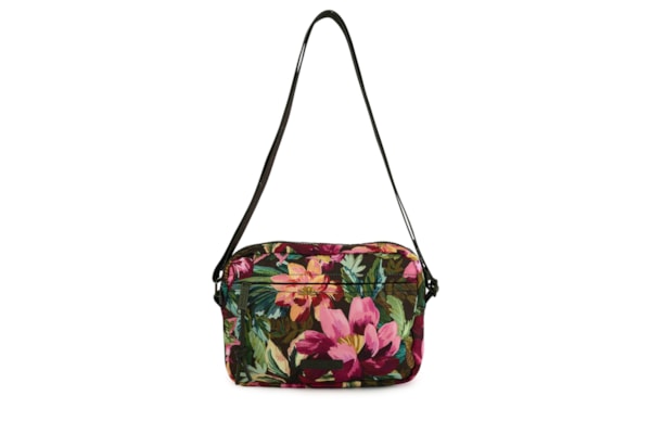 Bolsa Feminina Ziriguidum Painted Flowers - Verde