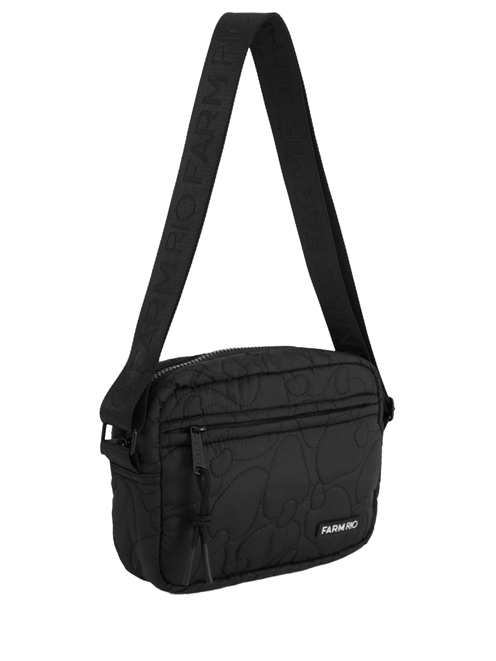Bolsa Feminina Ziriguidum Puffer Preto Farm Etc