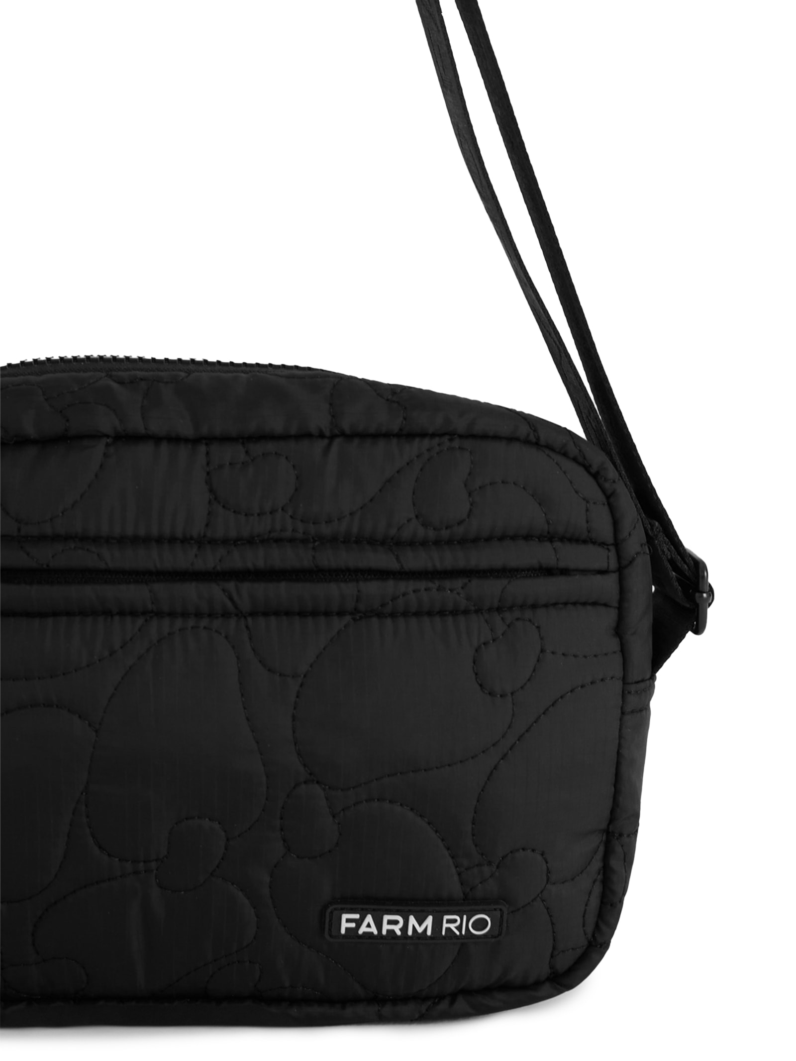 Bolsa Feminina Ziriguidum Puffer Preto Farm Etc