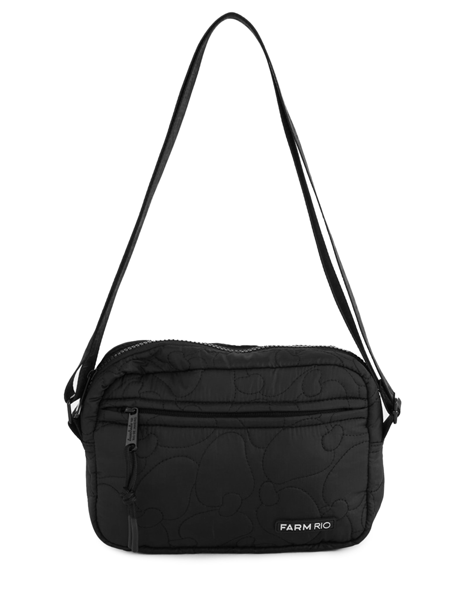 Bolsa Feminina Ziriguidum Puffer Preto Farm Etc