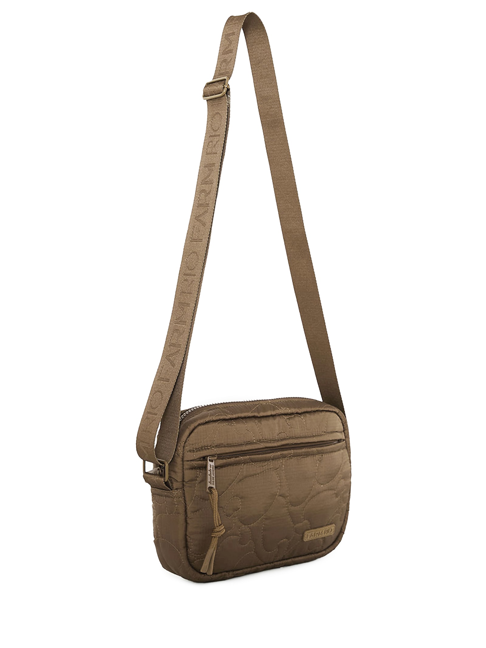 Bolsa Feminina Ziriguidum Puffer Terra Marrom Farm Etc