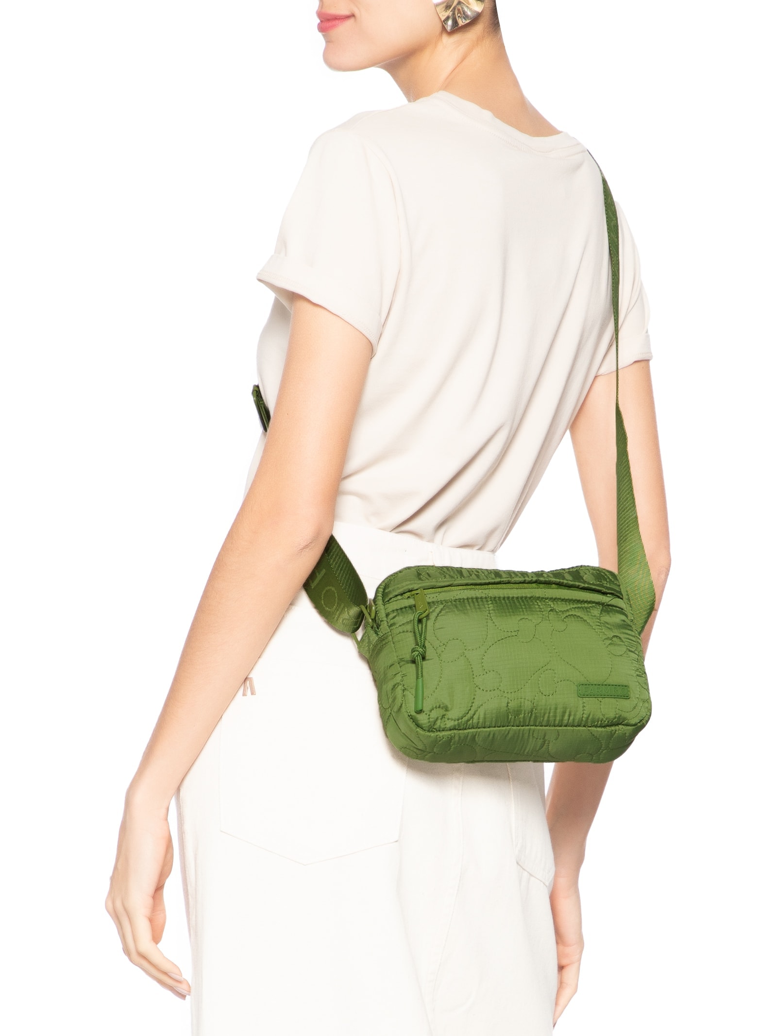 Bolsa Feminina Ziriguidum Puffer Verde Farm Etc