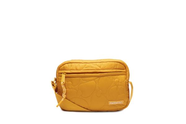 Bolsa Feminina Ziriguidum Rio Puffer - Amarelo