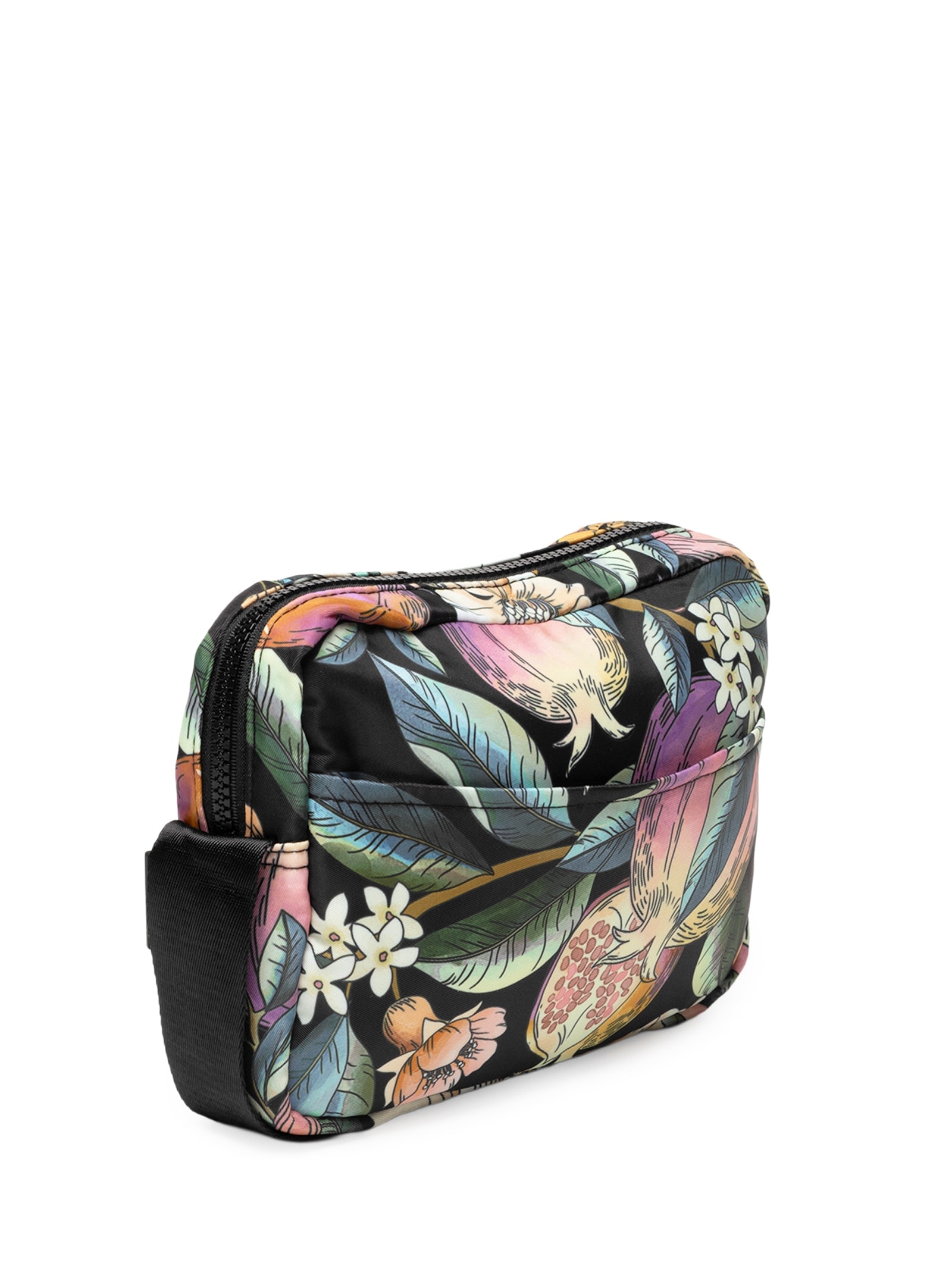 Bolsa Feminina Ziriguidum Romance em Flor Preto Farm Etc