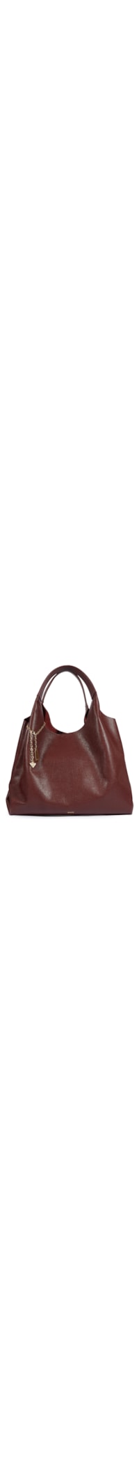 Bolsa Feminino Hobo Agnes Couro - Vermelho