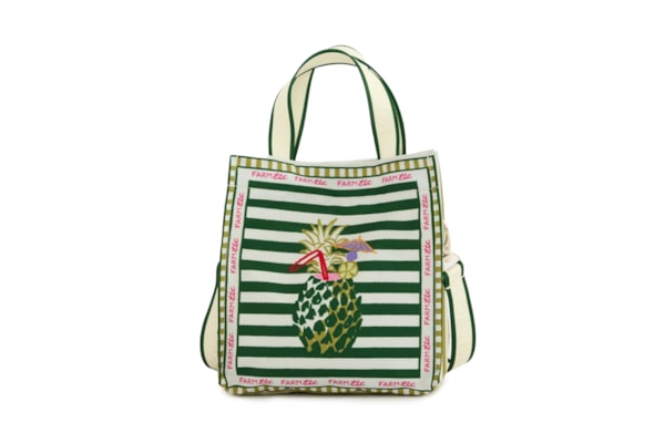 Bolsa Feminino Mimo Lenço Comida De Praia - Verde