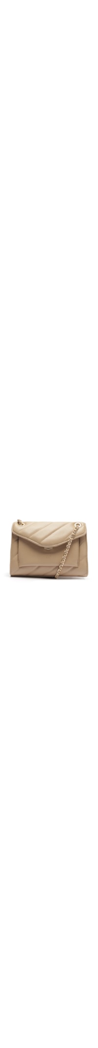 Bolsa Feminino Pequena Eco Calf Light Mocca - Bege
