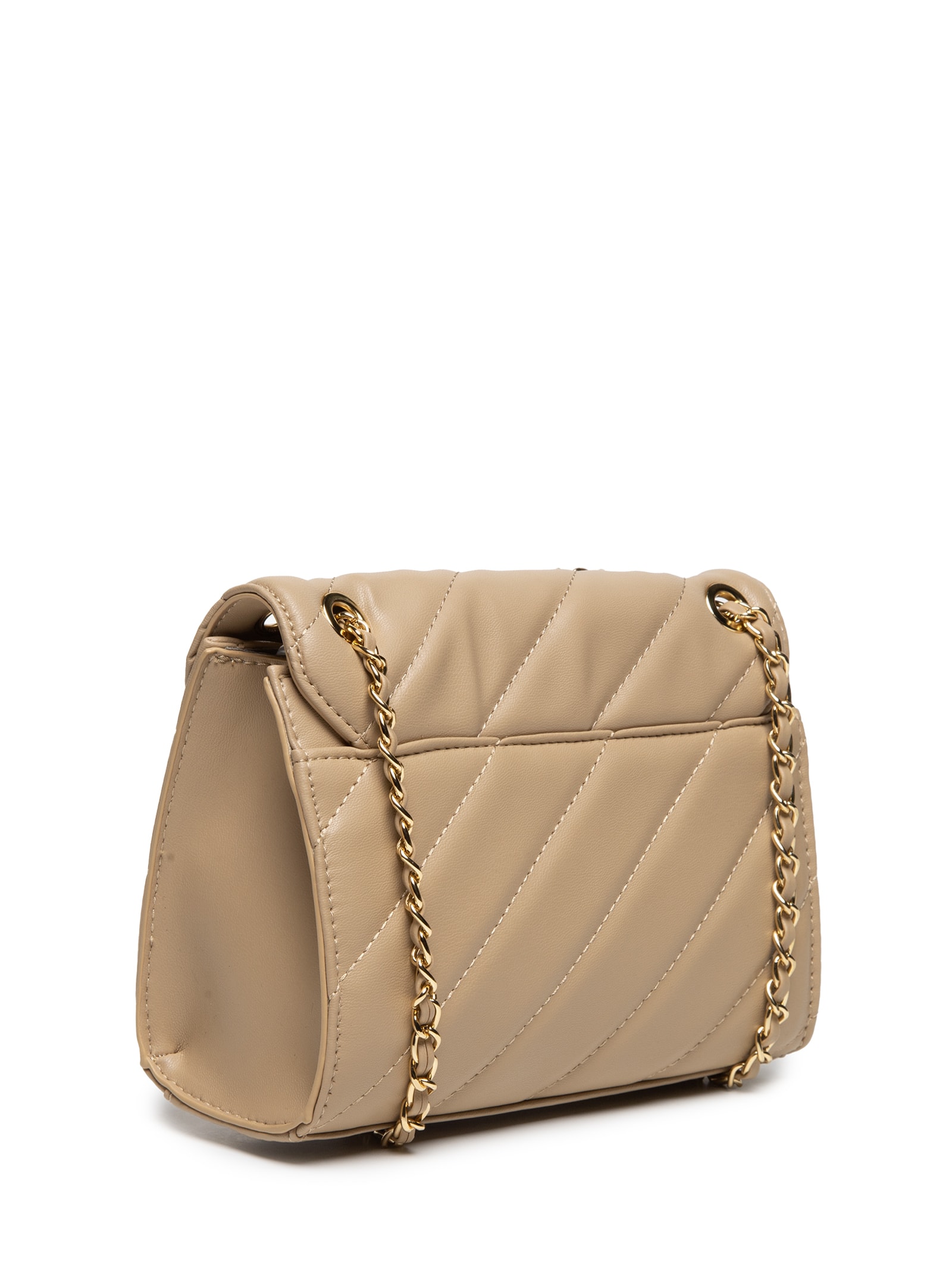 Bolsa Feminino Pequena Eco Calf Light Mocca Bege Arezzo