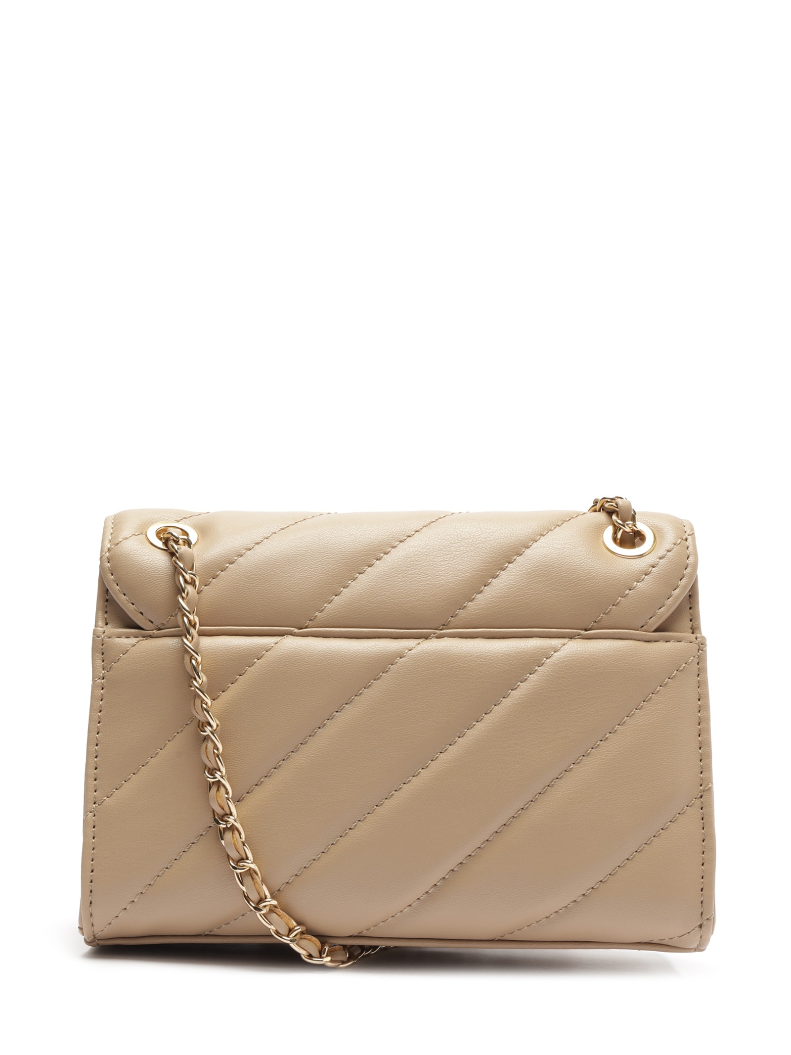 Bolsa Feminino Pequena Eco Calf Light Mocca Bege Arezzo