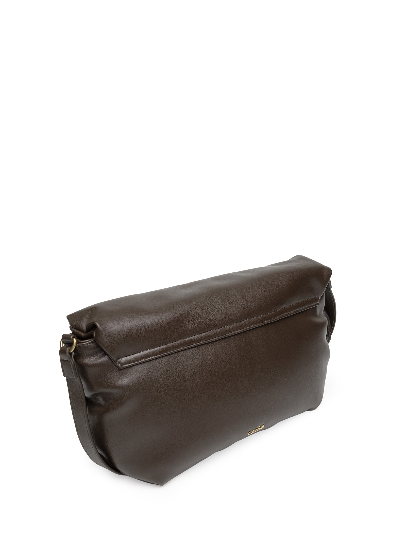 Bolsa Feminino Shoulder Com Abridor Orgânico Marrom Lança Perfume