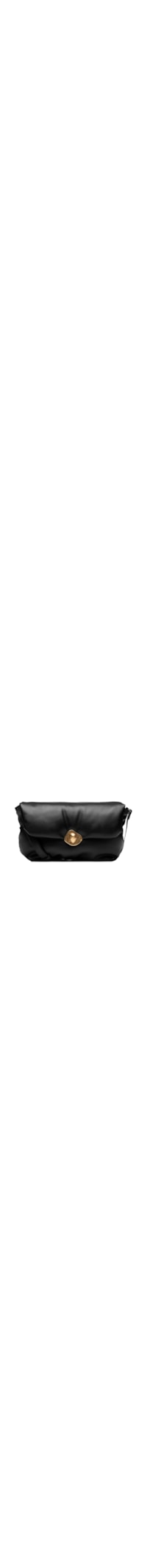 Bolsa Feminino Shoulder Com Abridor Orgânico - Preto