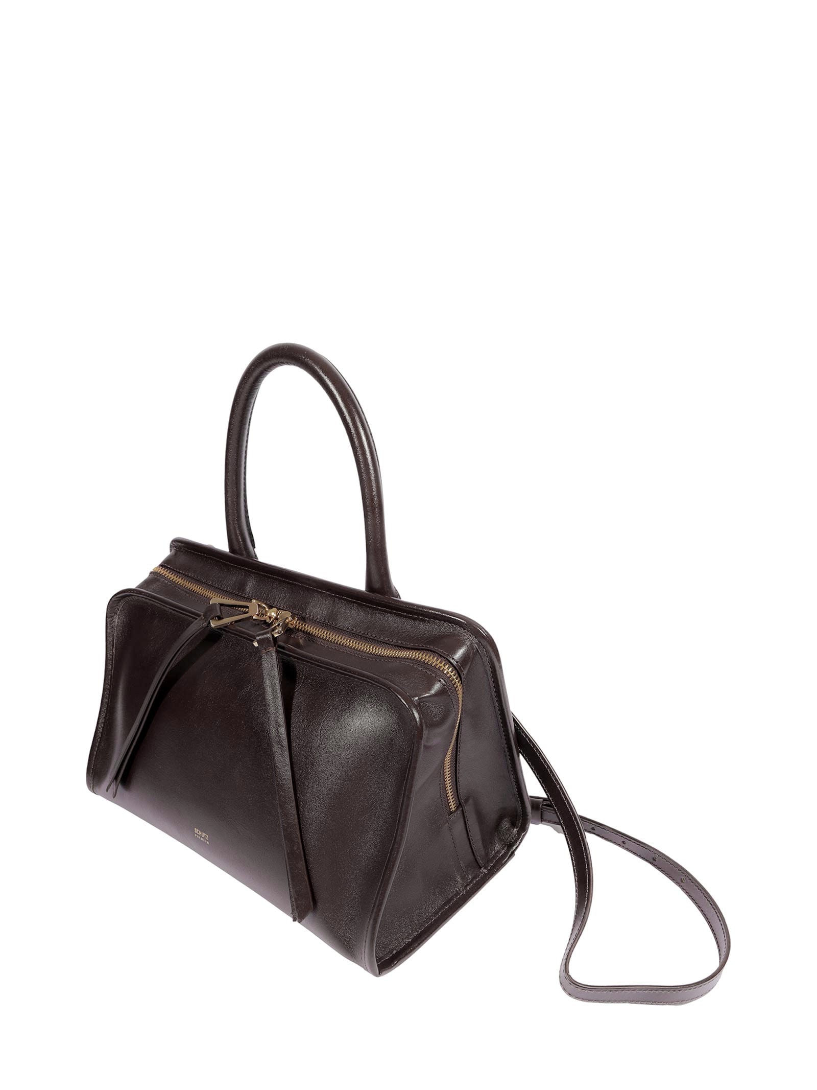 Bolsa Feminino Tote Riley Média Marrom Schutz