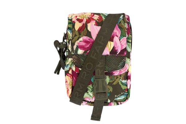 Bolsa Fervo Painted Flowers - Verde