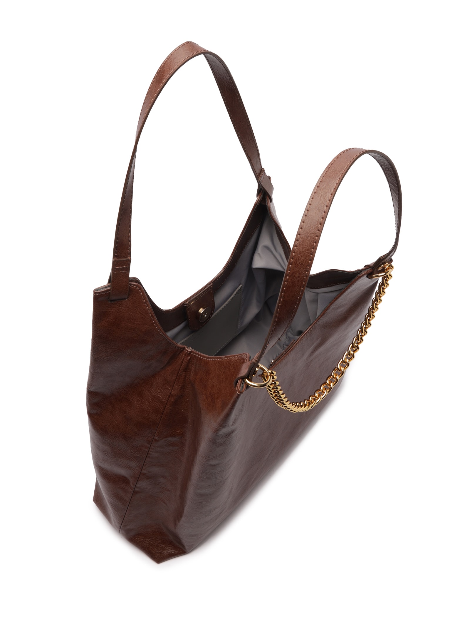 Bolsa Hobo Feminina Marrom Arezzo