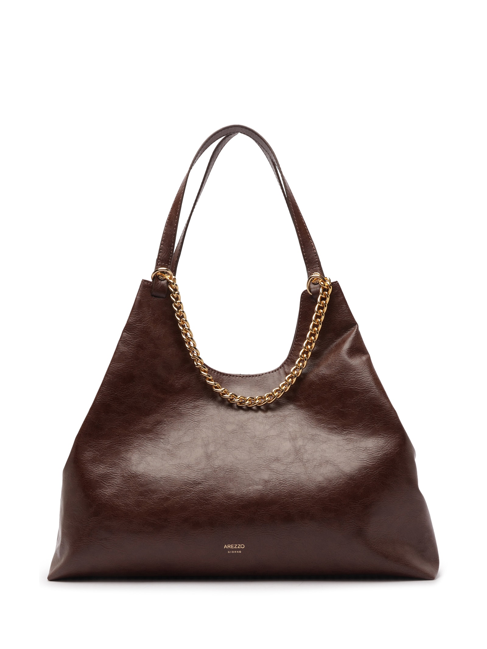 Bolsa Hobo Feminina Marrom Arezzo