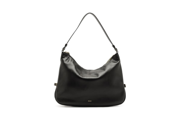 Bolsa Hobo Feminina Média - Preto