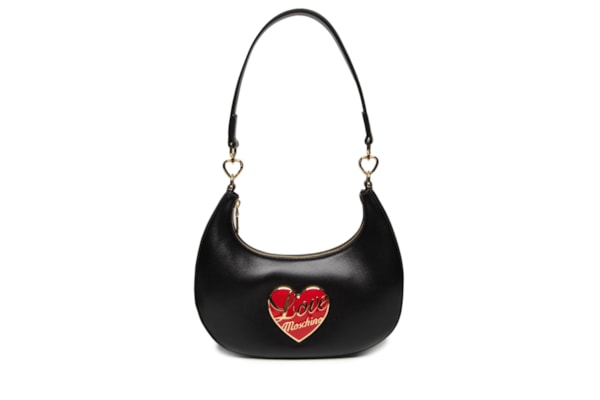 Bolsa Love Moschino em PU – Preto