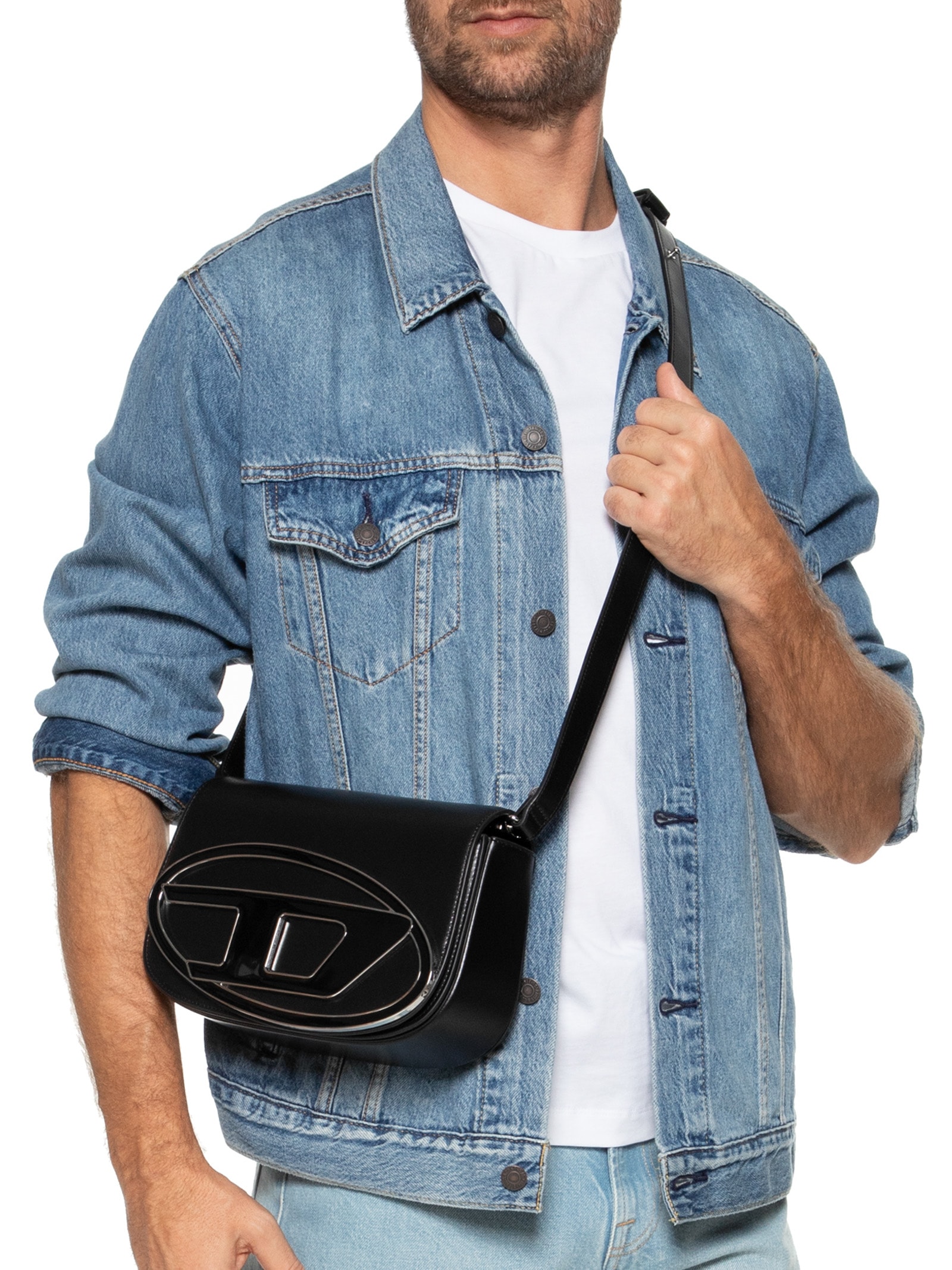 Bolsa Masculina 1DR 1DR M shoulder bag - Diesel - Preto