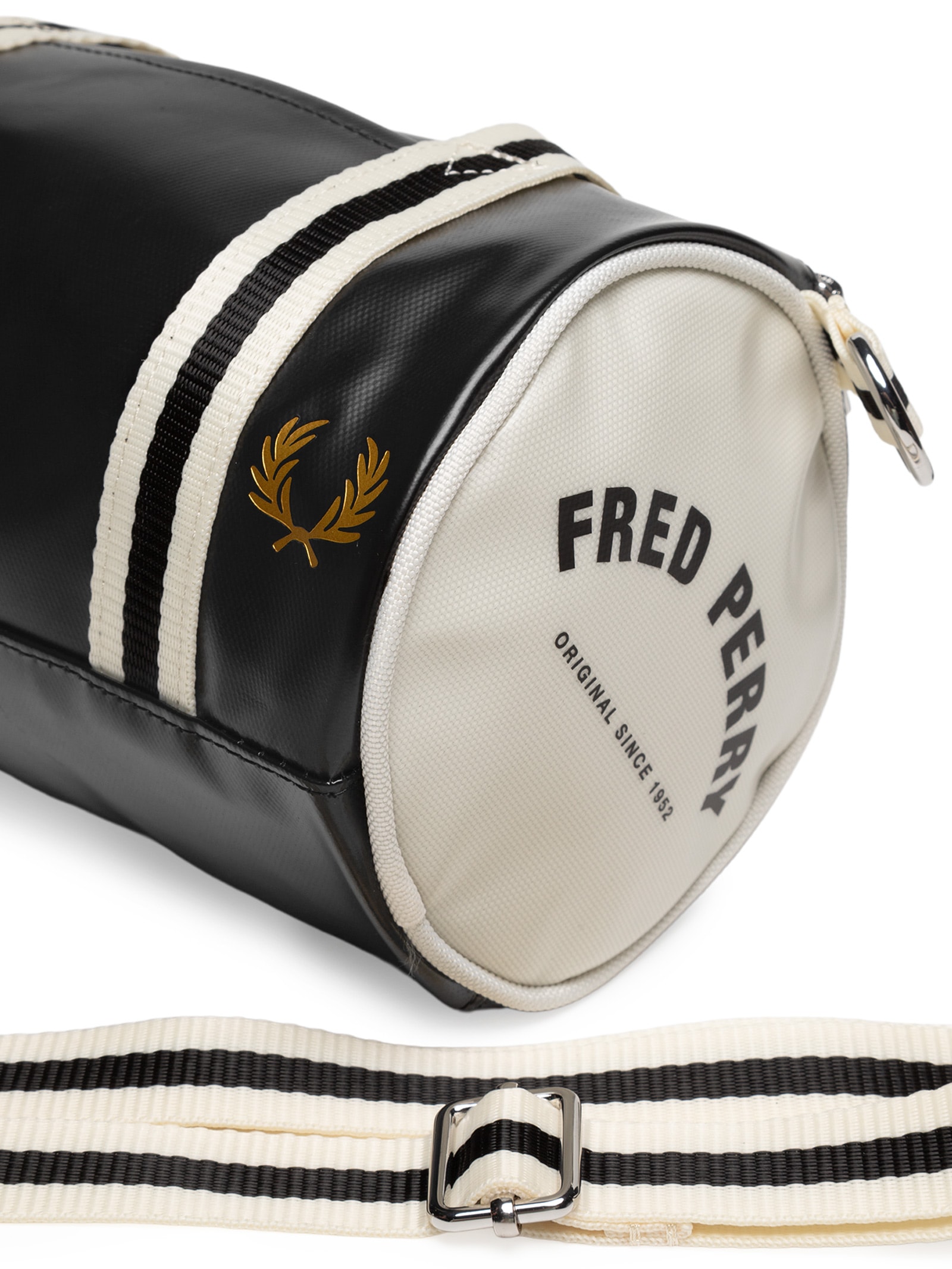 Bolsa Masculina Classic Mini Barrel Preto Fred Perry