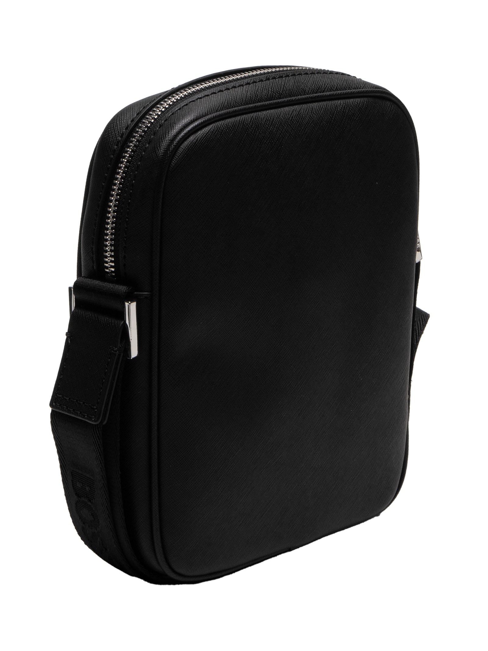 Bolsa Masculina Crossbody Zair Ns Zip Preto Boss