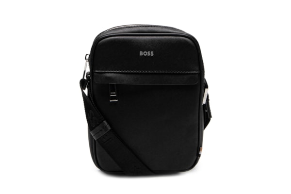 Bolsa Masculina Crossbody Zair Ns Zip - Preto