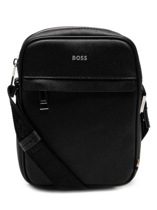 Bolsa Masculina Crossbody Zair Ns Zip – Preto