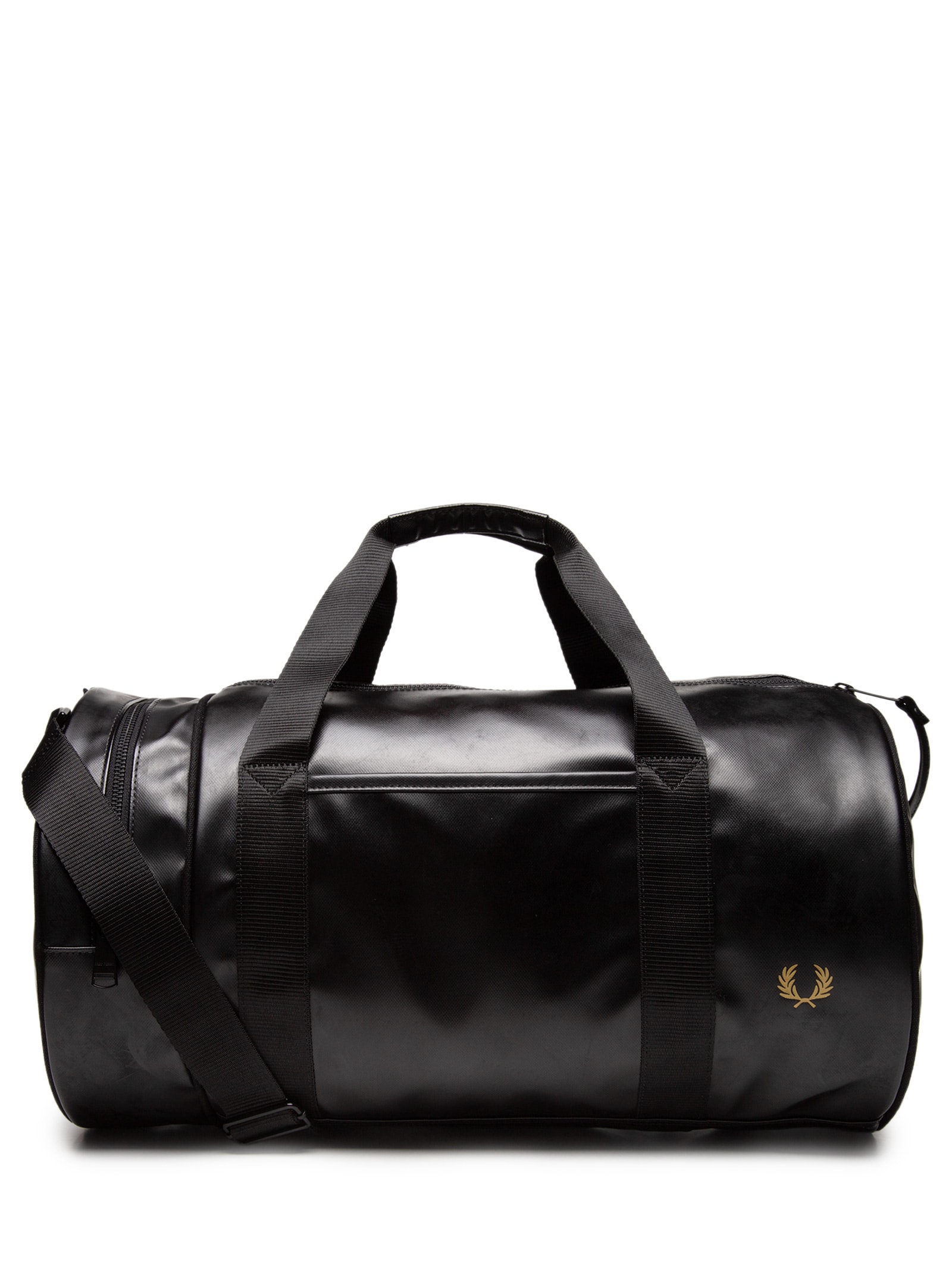 Bolsa Masculina Tonal Classic Barrel Preto Fred Perry
