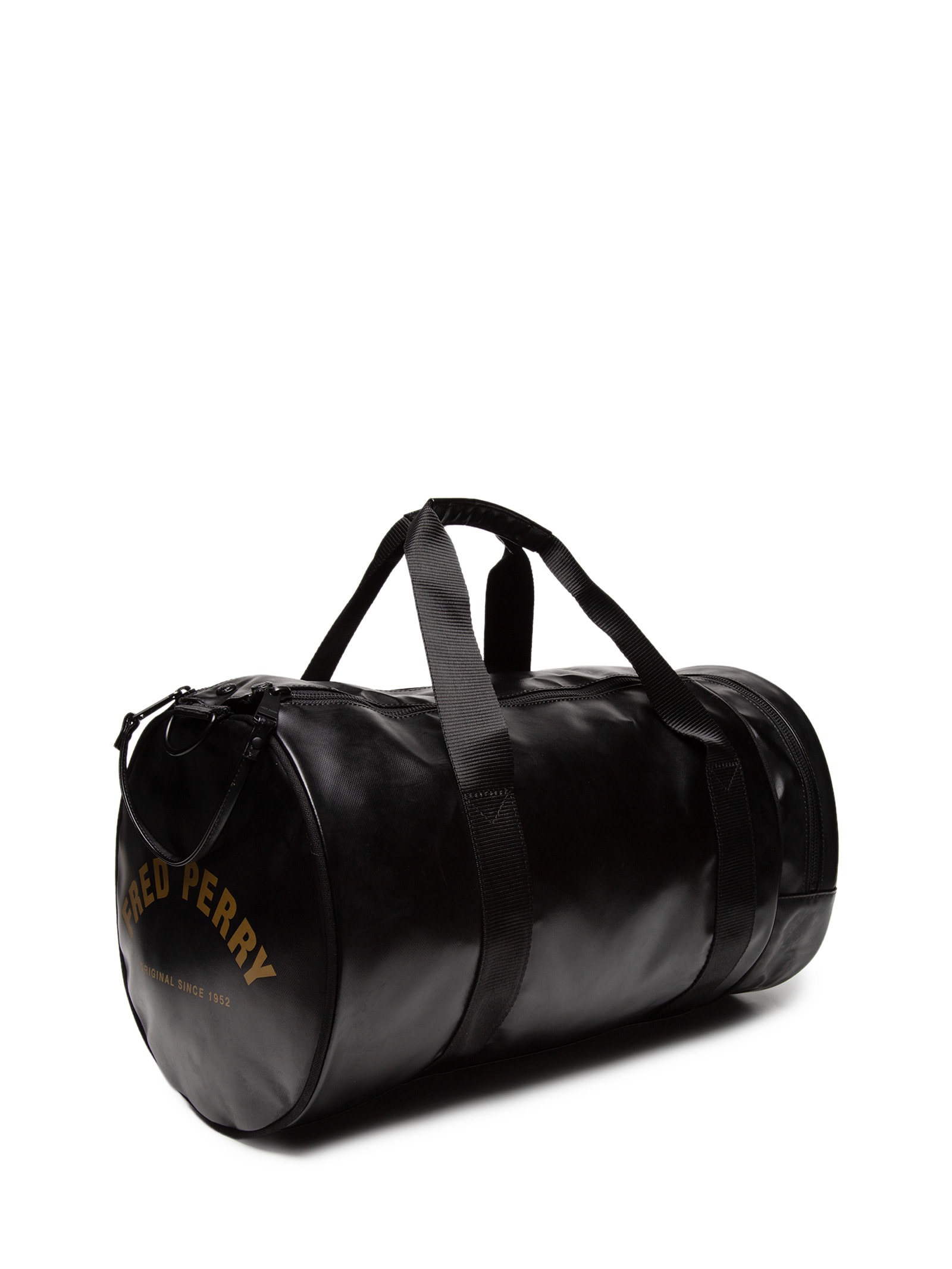 Bolsa Masculina Tonal Classic Barrel Preto Fred Perry