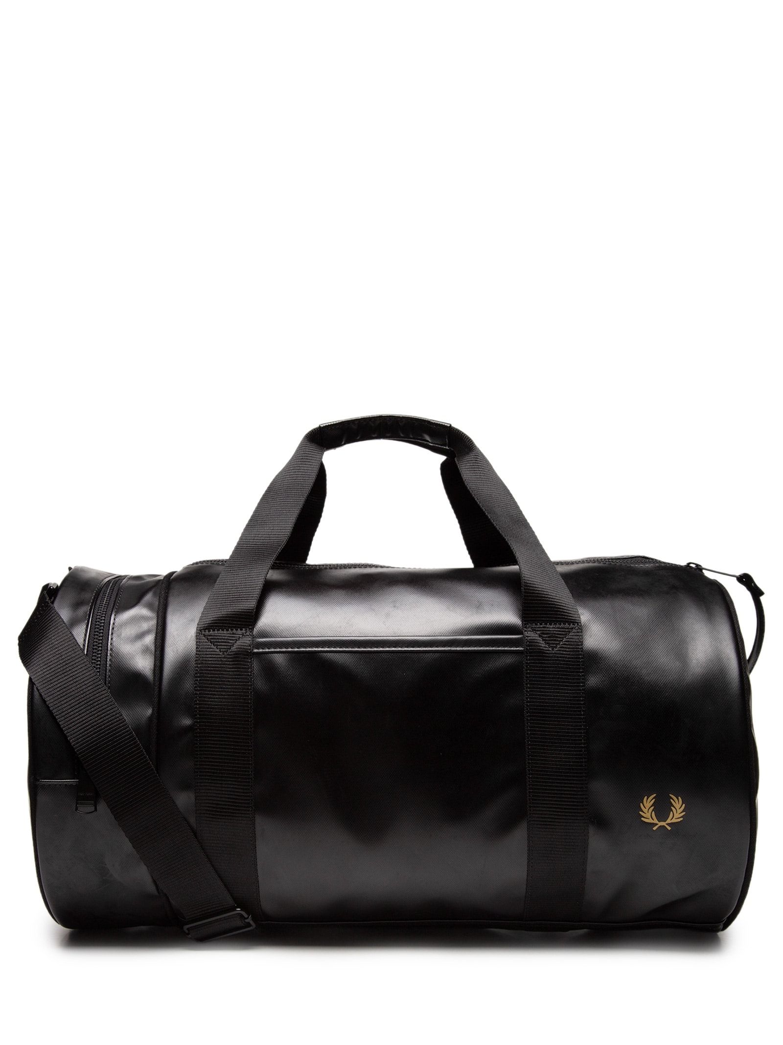 Bolsa Masculina Tonal Classic Barrel Preto Fred Perry