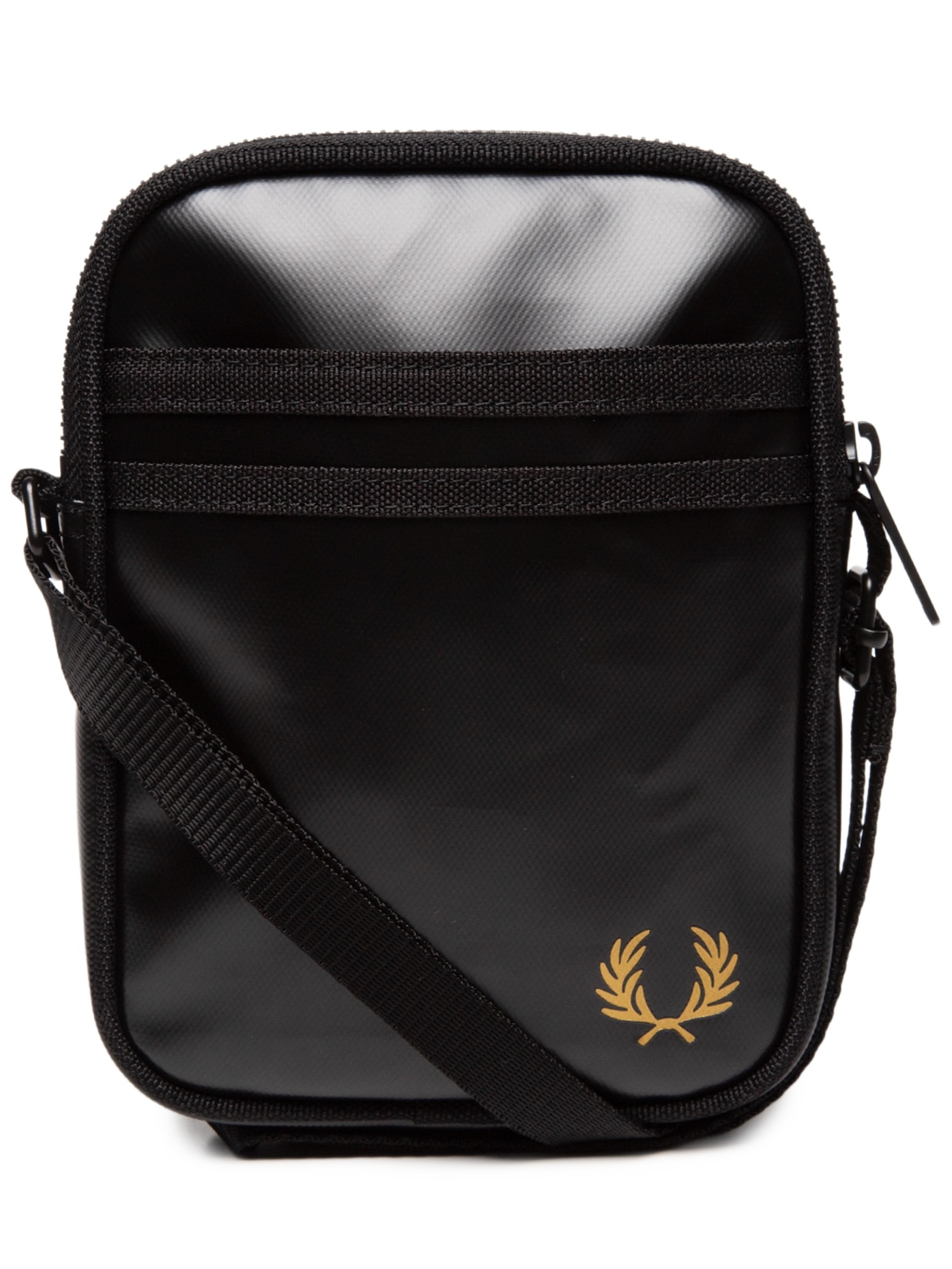 Bolsa Masculina Tonal Classic Small Side Preto Fred Perry