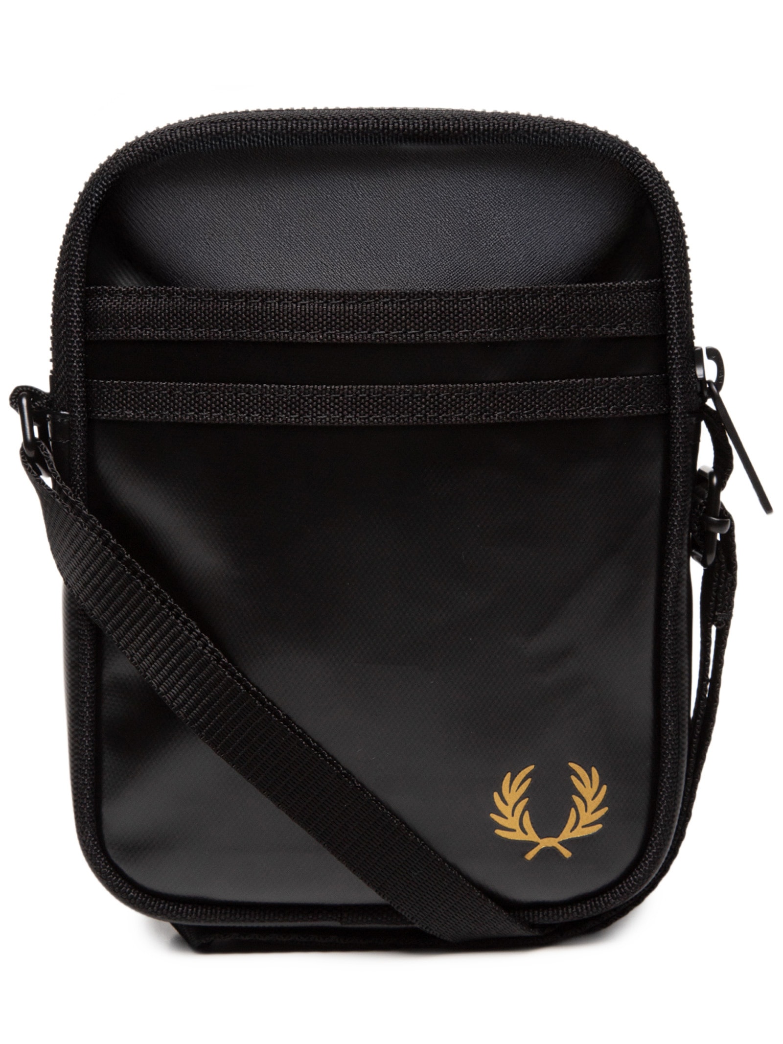 Bolsa Masculina Tonal Classic Small Side Preto Fred Perry