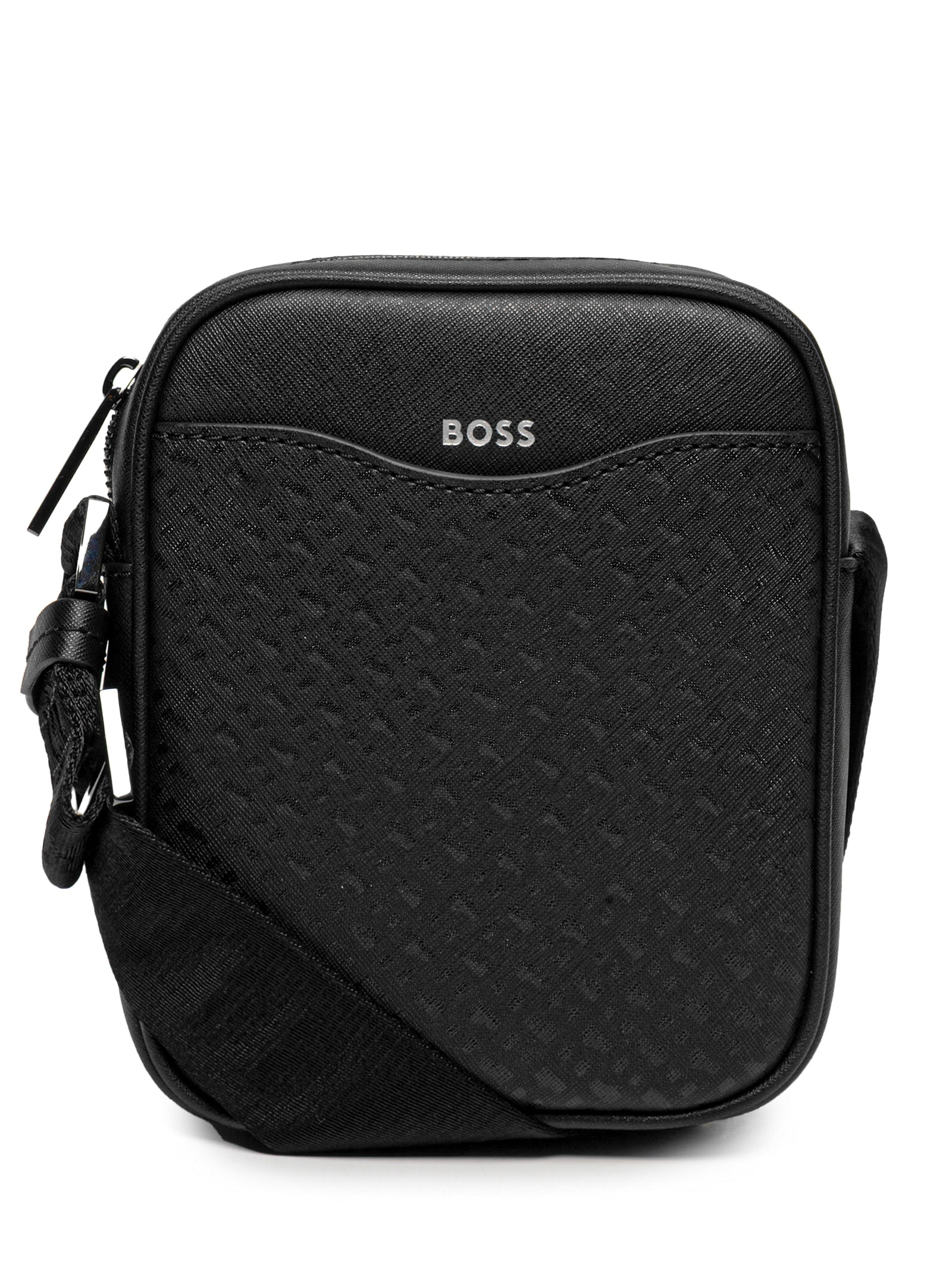 Boss - Bolsa Masculina Zair NS Zip - Preto