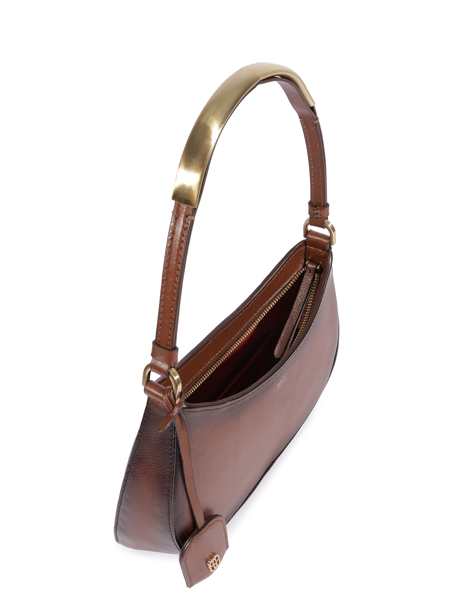 Bolsa Média Soft Calf Lisbo Marrom Schutz