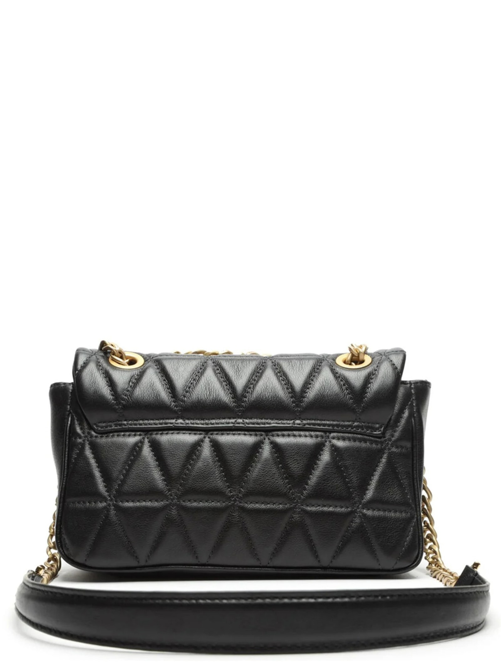 Bolsa Média Tiracolo 944 Matelassê Preto Schutz