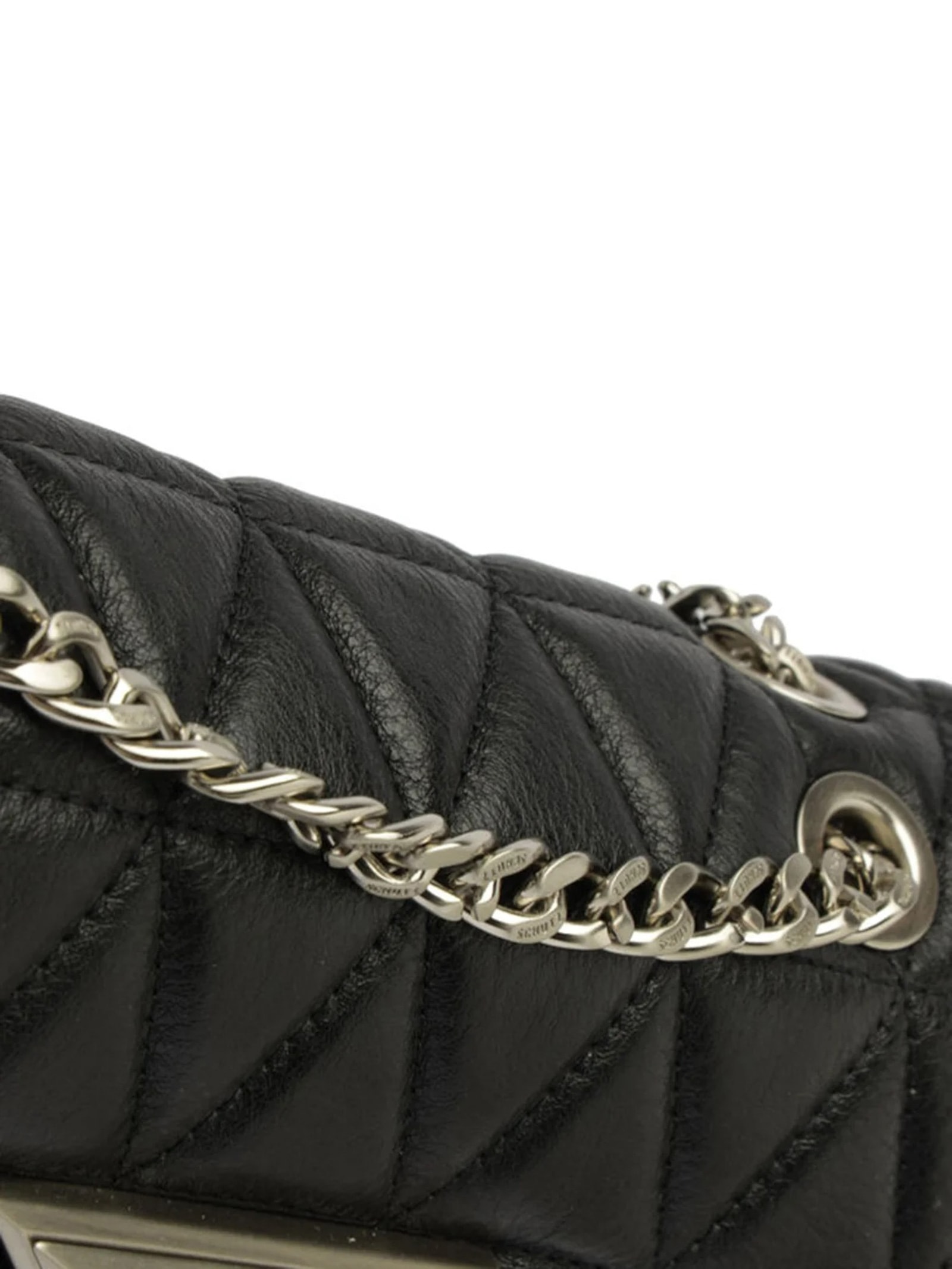 Schutz - Bolsa Média Tiracolo 944 Matelassê - Preto