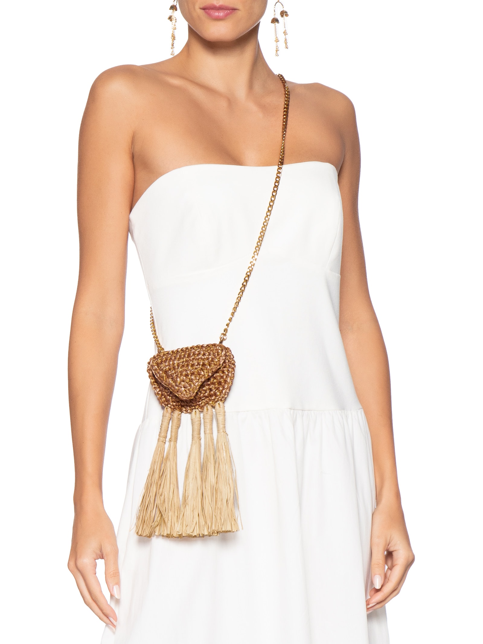 Bolsa Mini Palí Feminina Bege Catarina Mina